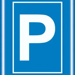 HB-Druck Parkplatz Aufkleber A3 (297x420mm)