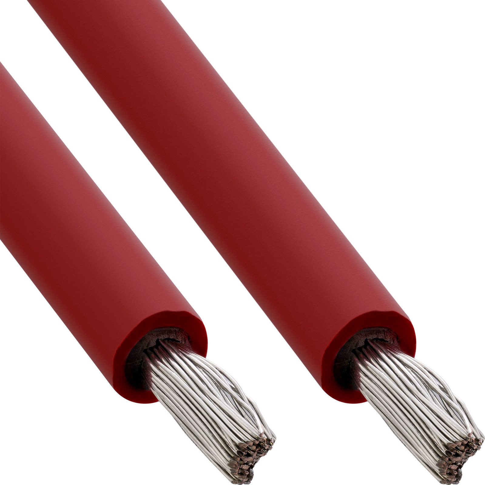 InLine Zonnepaneleninstallatiekabel type H1Z2Z2-K 4mm² rood 50 meter