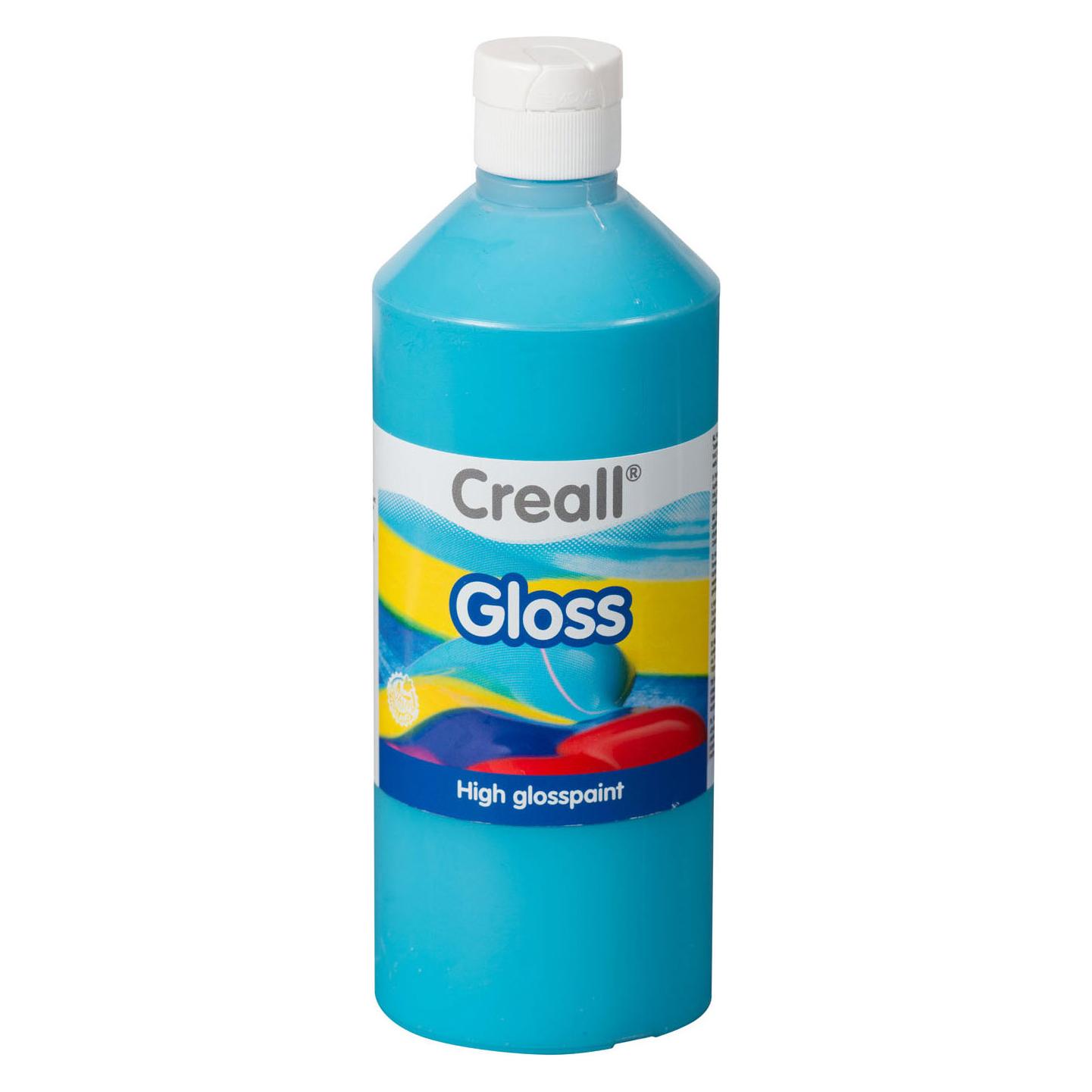 Creall Gloss Glansverf Turquoise, 500ml (500 ml) (20107788)