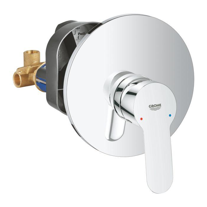 Grohe Start Edge Brausearmatur 29082000 Unterputz, chrom, inkl. Einbaukörper