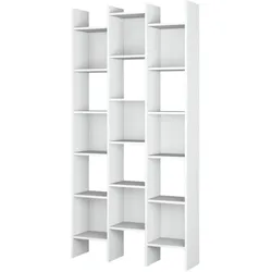 BÜCHERREGAL 3 Säulen 15 Fächer Italian - H192 cm