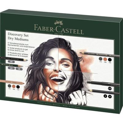 Faber-Castell Discovery trockene Künstlerprodukte, 17er Set