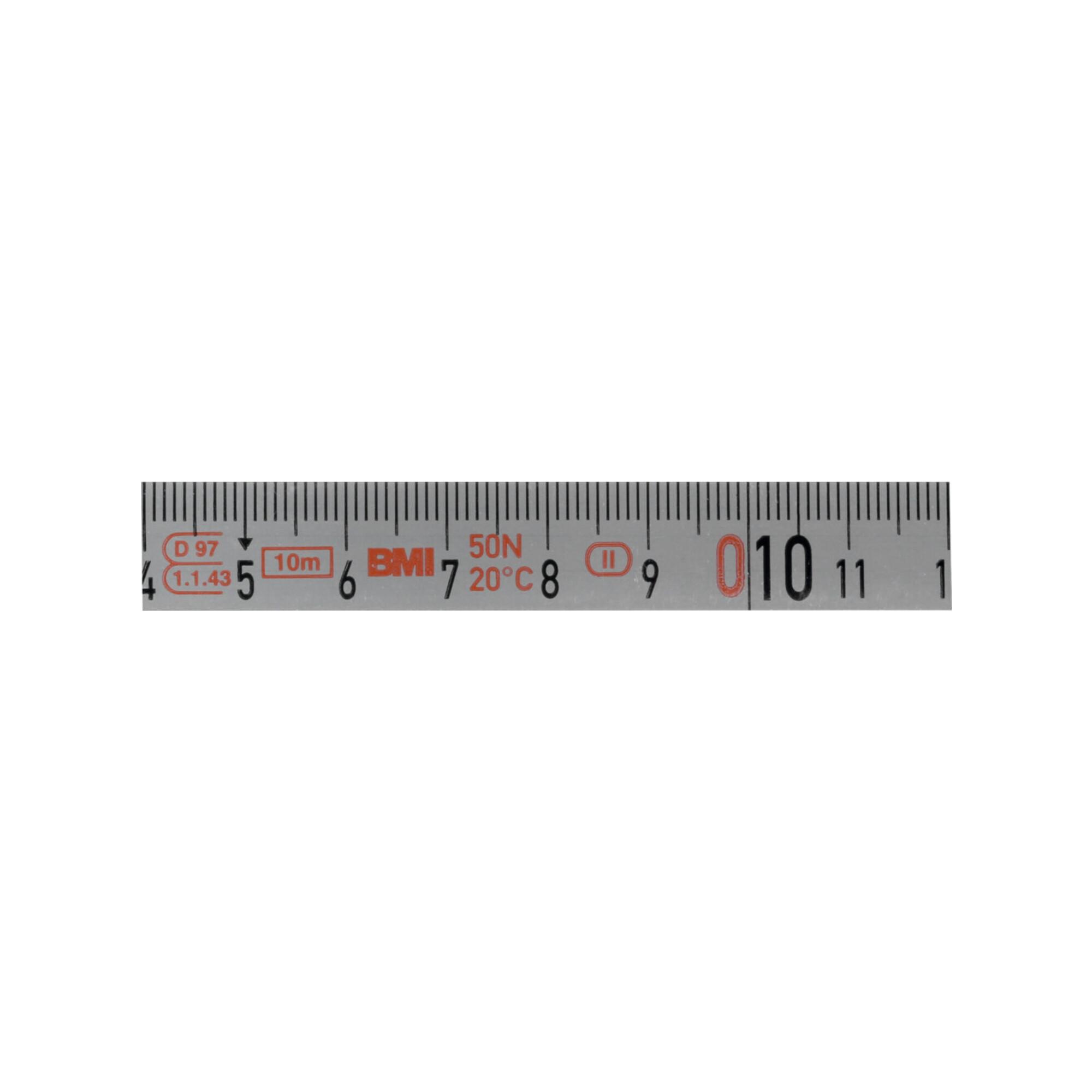 BMI Rostfreies Stahlbandmaß, im Rahmen, 30 m (464850 30)