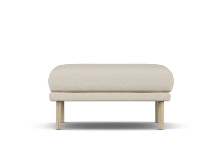 1898 Sjövik Fußhocker Same Beige 6670-Eiche weiß geölt
