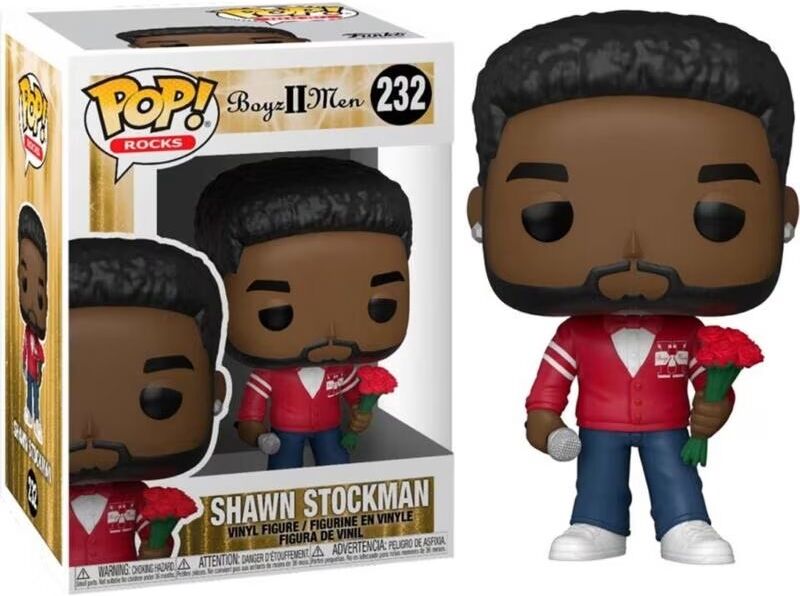 Funko Pop Rocks Estrellas De La Música Boyz Ii Men Shawn Stockman 56728 Talla Única Unisex