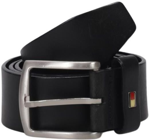 Tommy Hilfiger Herren Gürtel, Schwarz, Gr. 90, Leder - Second Hand