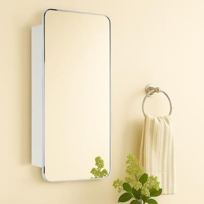 TEHOME Garnes Recessed or Surface Mount Framed Medicine Cabinet with Adjustable Shelves