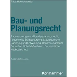 Rabe:Bau- und Planungsrecht, Fachbücher von Klaus Rabe, Gerhard Wenzel, Wolfgang Hanne