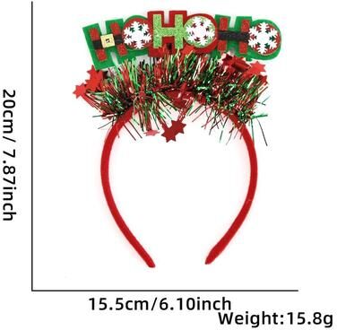 Uplifted Finds Festive Christmas Antler Headbands For Women style 3
