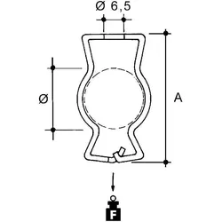 Niedax Rohrbefestigung GM-4757