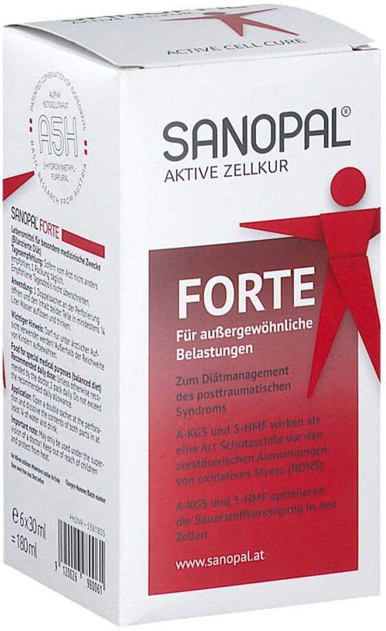 SANOPAL Aktive Zellkur Forte 6stk