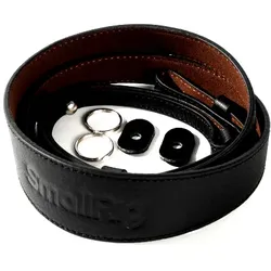 SMALLRIG 5208 Universeller Kamera Schultergurt aus Leder schwarz