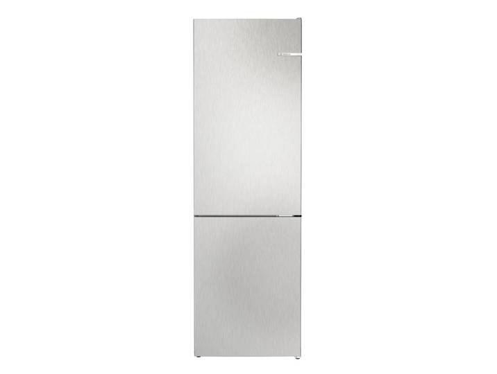 BOSCH Kühl-/Gefrierkombination KGN362LBF , Energieeffizienz: B, silber (metall, optik), Rechtsanschlag, wechselbar, Kühlschränke, Kühl-/Gefrierkombination