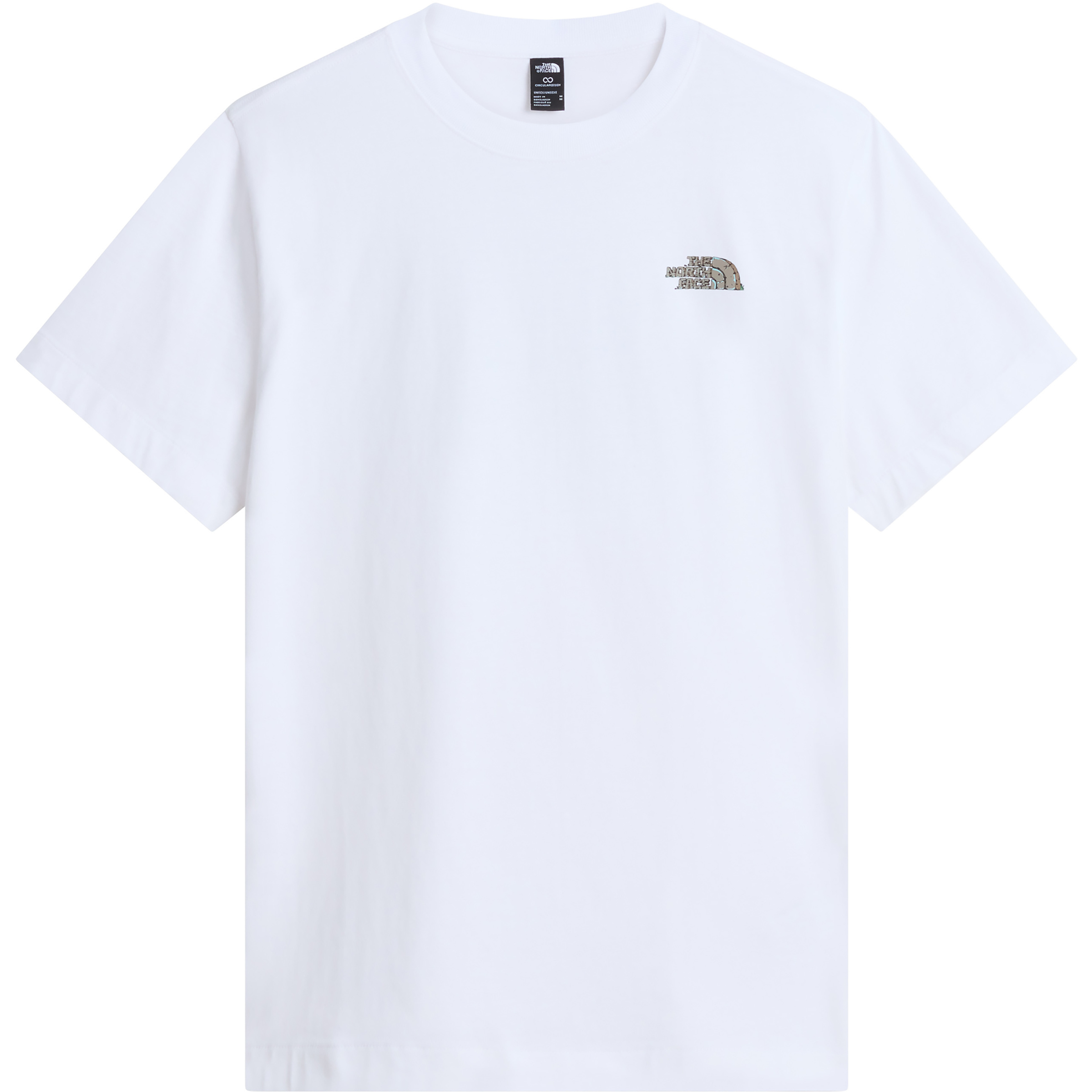 The North Face Stone Logo Graphic Herren T-Shirts weiss Größe S Lifestyle Atmungsaktiv