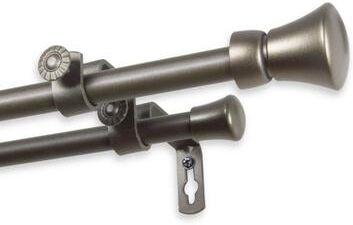 InStyleDesign Demi Adjustable Double Curtain Rod