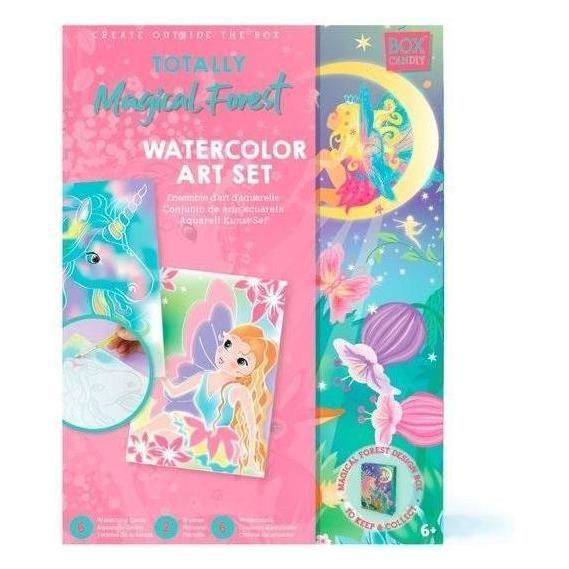 Box Candiy Kreativset Aquarell Einhorn und Fee (42715527)