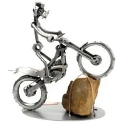 Hinz & Kunst, Deko Figuren + Skulpturen, 116 - Motorrad "Trial"