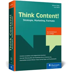 Think Content!, Fachbücher von Miriam Löffler, Irene Michl