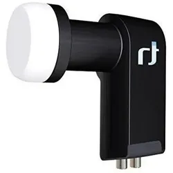 inverto IDLT-TWL412 Ultra Twin High Gain (Twin LNB, 40mm), LNB, Schwarz