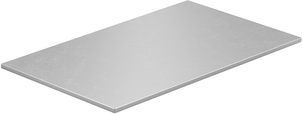 ESD-Etagenboden, aus Zinkblech, LxB 1015 x 620 mm eurokraft pro