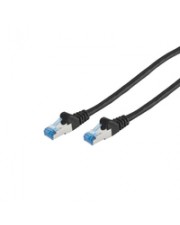 ShiverPeaks Patchkabel CAT6a RJ45 S/FTP 5m Black Netzwerk CAT 6a SFTP 5 m (75715-S)