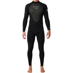 RIP CURL OMEGA 5/4 BACK ZIP Full Suit 2027 black - L