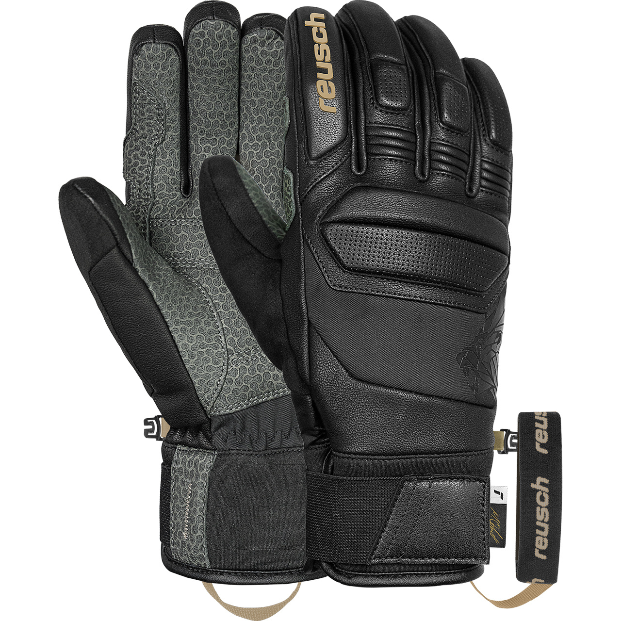Reusch Herren Handschuh MARCO ODERMATT black - 10,0