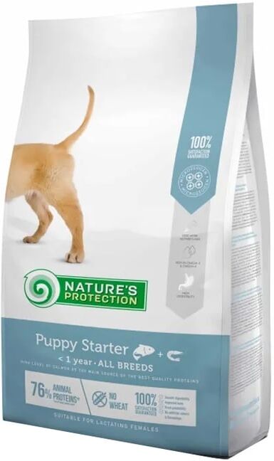 Natures Protection Dog Puppy Starter Salmão E Krill 2 Kg
