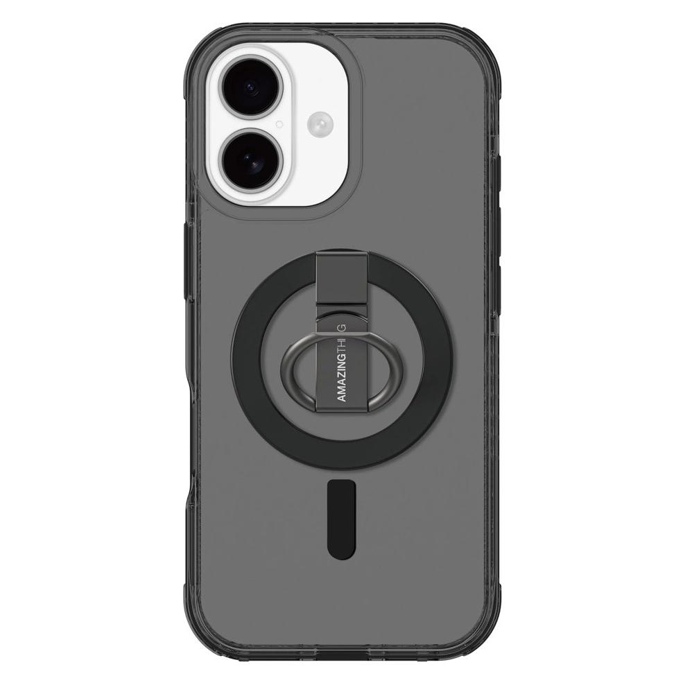 Amazingthing Titan Pro Grip Ring Set Hülle für iPhone 17, kompatibel mit MagSafe, Schwarz (Apple iPhone 17) (61963096)