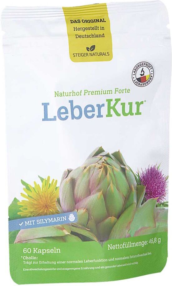 Leberkur Naturhof Premium Forte Kapseln 60stk