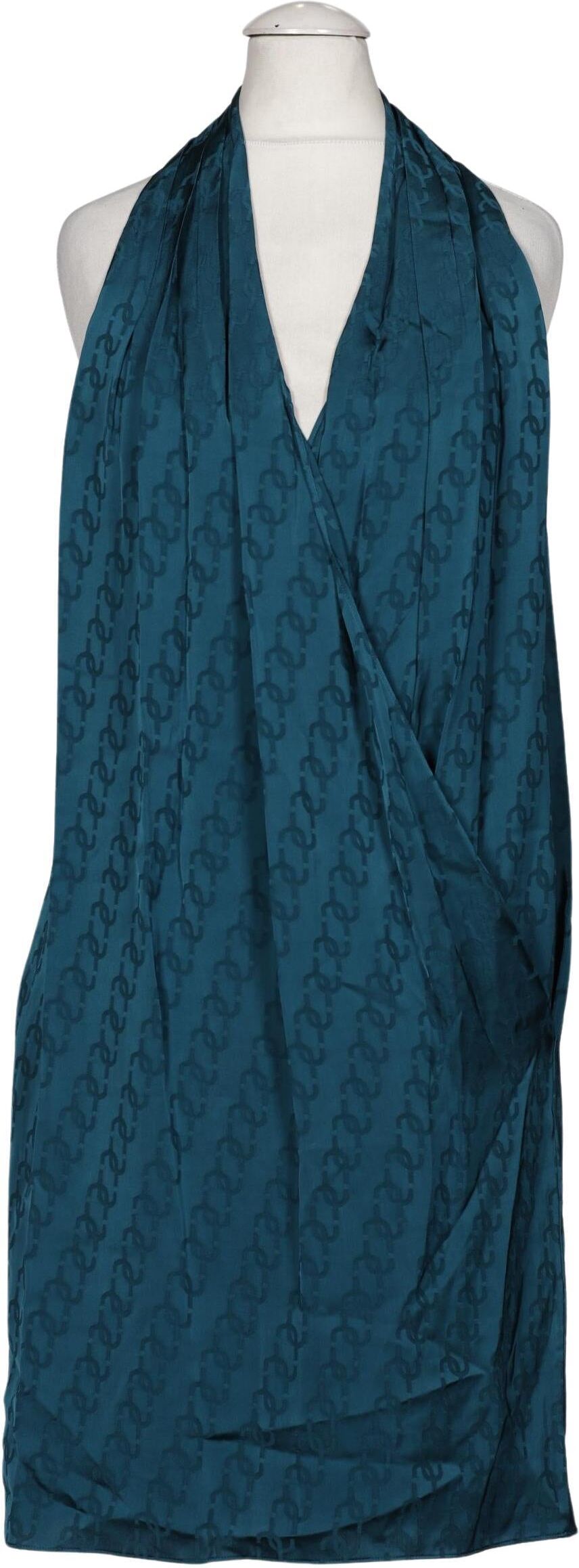 Massimo Dutti Damen Kleid, Türkis, Gr. XS, Viskose - Second Hand