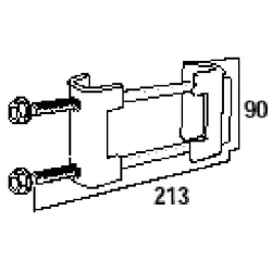 Legrand CM595353 Eisenträgerklemme UFI41 GC