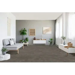 Parador Trendtime 5 Designboden Stein Trafalgar dunkelgrau Mineralstruktur Großfliese Vinyl (Dryback) 914,4x2,5x457,2 mm