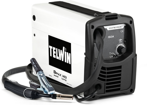 Telwin Bimax 140i Synergic - Poste à souder Inverter à fil FLUX (NO GAZ), à courant continu (DC)