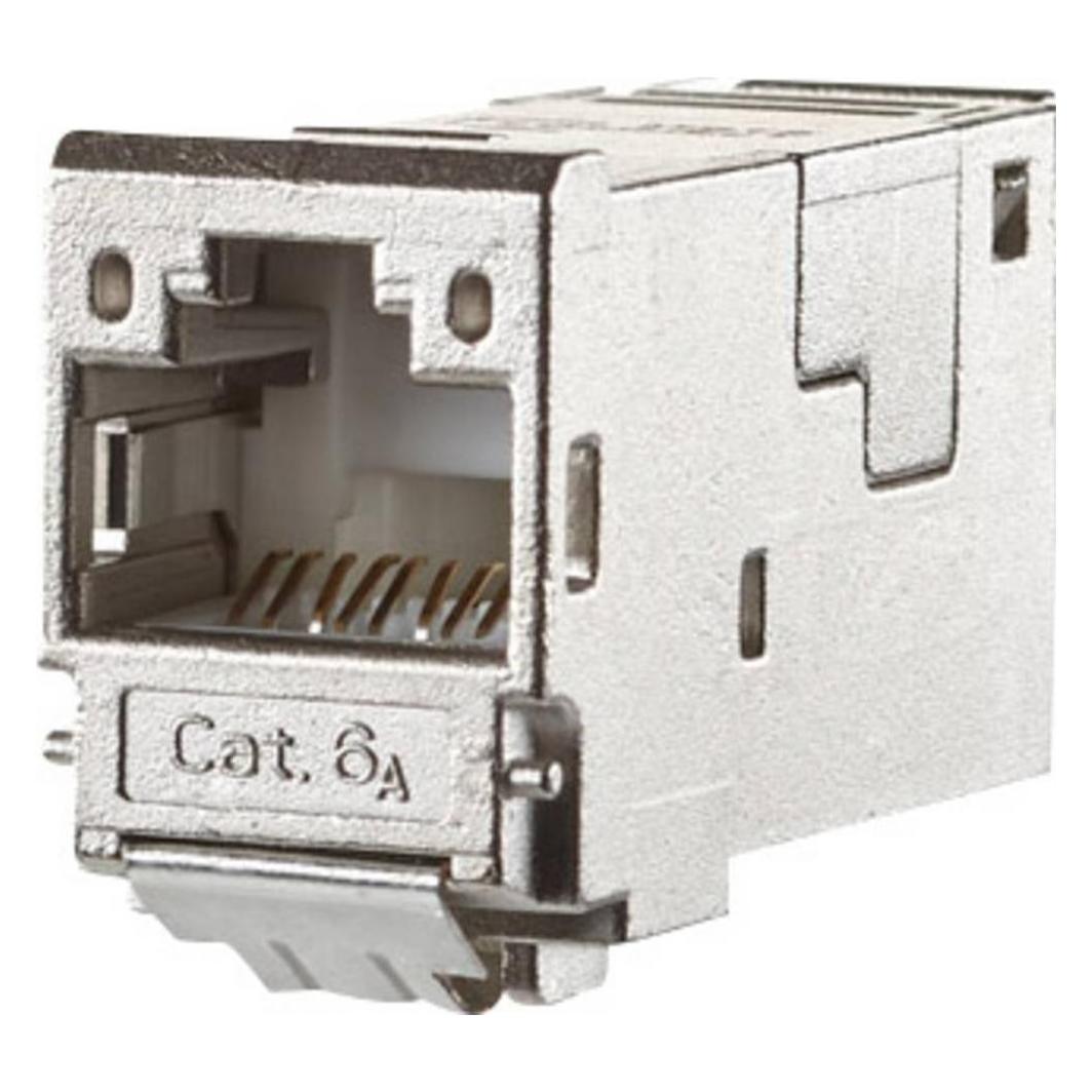 Metz Connect BTR x-DAT modul KOAX modul F/F Durchgangskupplung koaxial mit F-Stecker lichtgrau (36 mm) (130898-01-I)