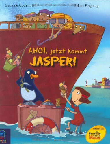 Eckart Fingberg - Ahoi, jetzt kommt Jasper!: Ein Vorlesebilderbuch. Enthält die Geschichten: Jasper und der Eismann / Jasper im Museum / Jasper und der Wackelzahn - Preis vom 17.10.2026 19:25:27 h