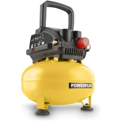 Powerplus, Kompressor, Pfannkuchenmodell-Kompressor (11 l, 8 Bar)