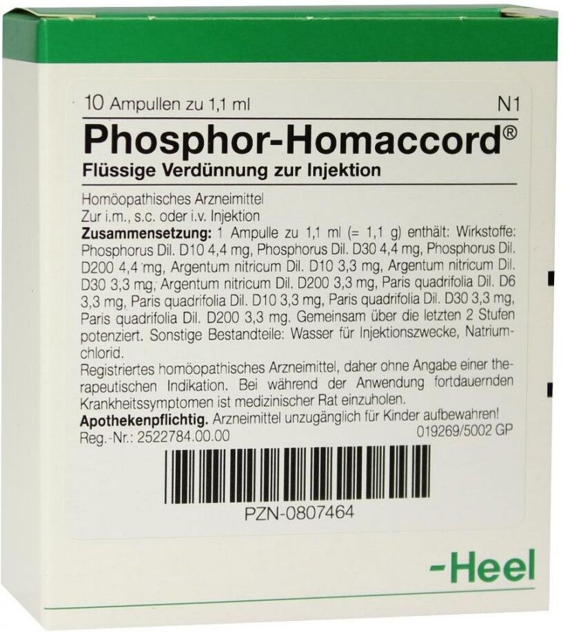 Phosphor Homaccord Ampullen