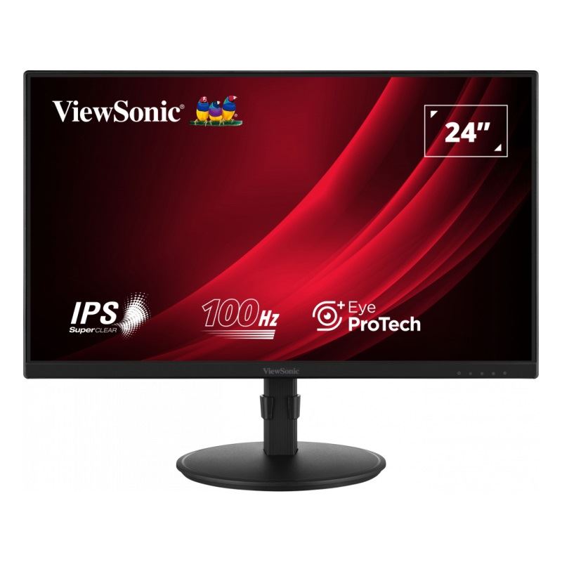24" (60,96cm) ViewSonic VG2408A-MHD schwarz 1920x1080 1xDisplayPort / 1xHDMI 1.4 / 1xVGA