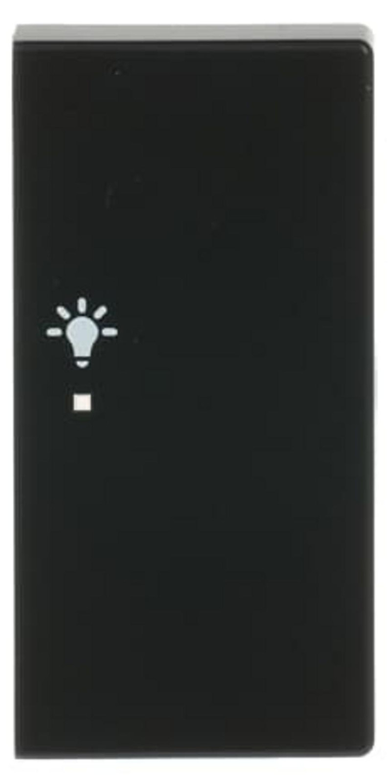 Busch-Jaeger 6231-22-885 montageplaat, zwart mat, thermoplast, zonder schroeven