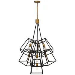 Elstead Lighting, Kronleuchter, Fu Lighton Kronleuchter E27 7-fach Bronze