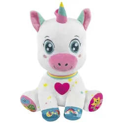 Clementoni Baby Unicorn interactive plush toy