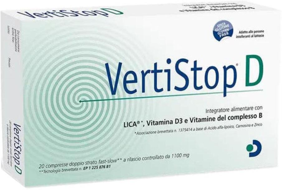 DIFASS INTERNATIONAL SpA VERTISTOP D 20 Cpr