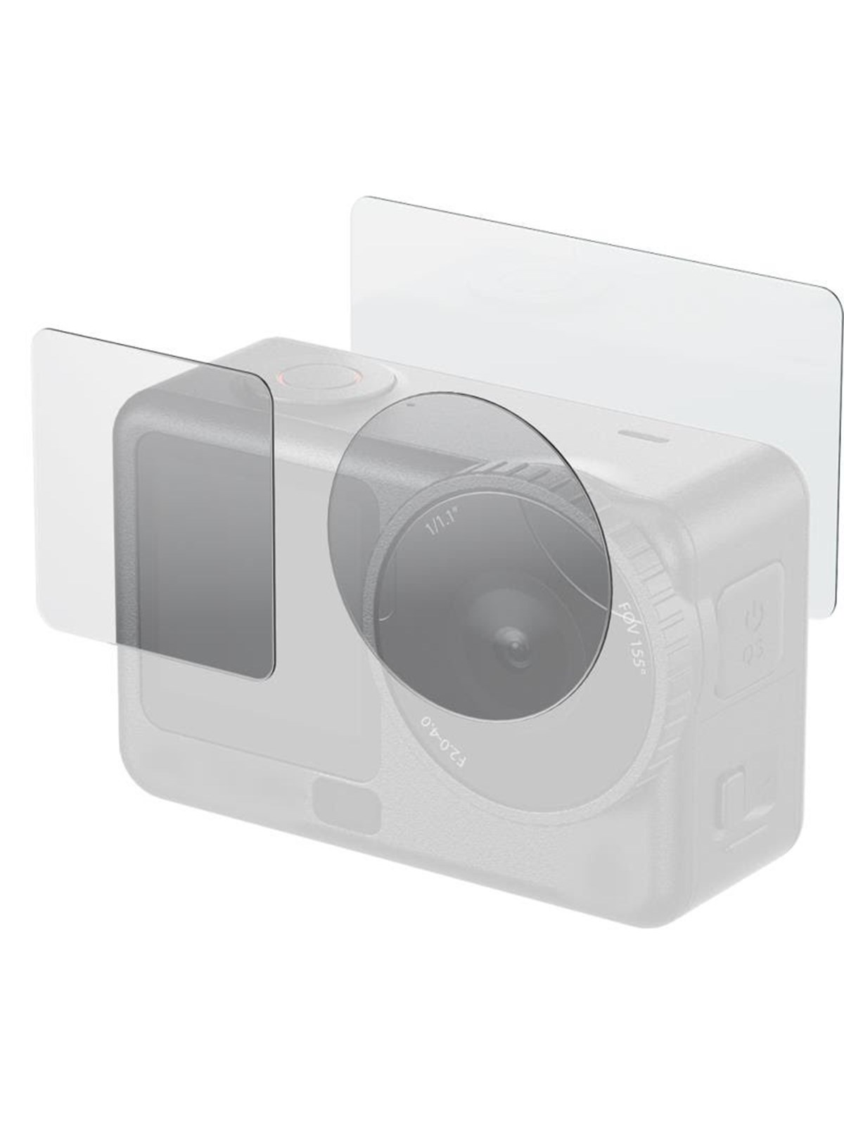 SmallRig 5892 Tempered Glass Screen Protector Kit for DJI Osmo Action 6