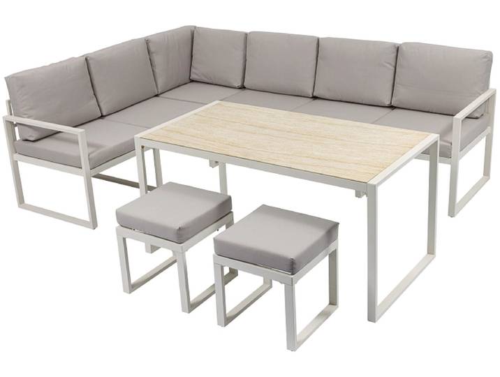 Garten-Set SAMY Edelstahl beige