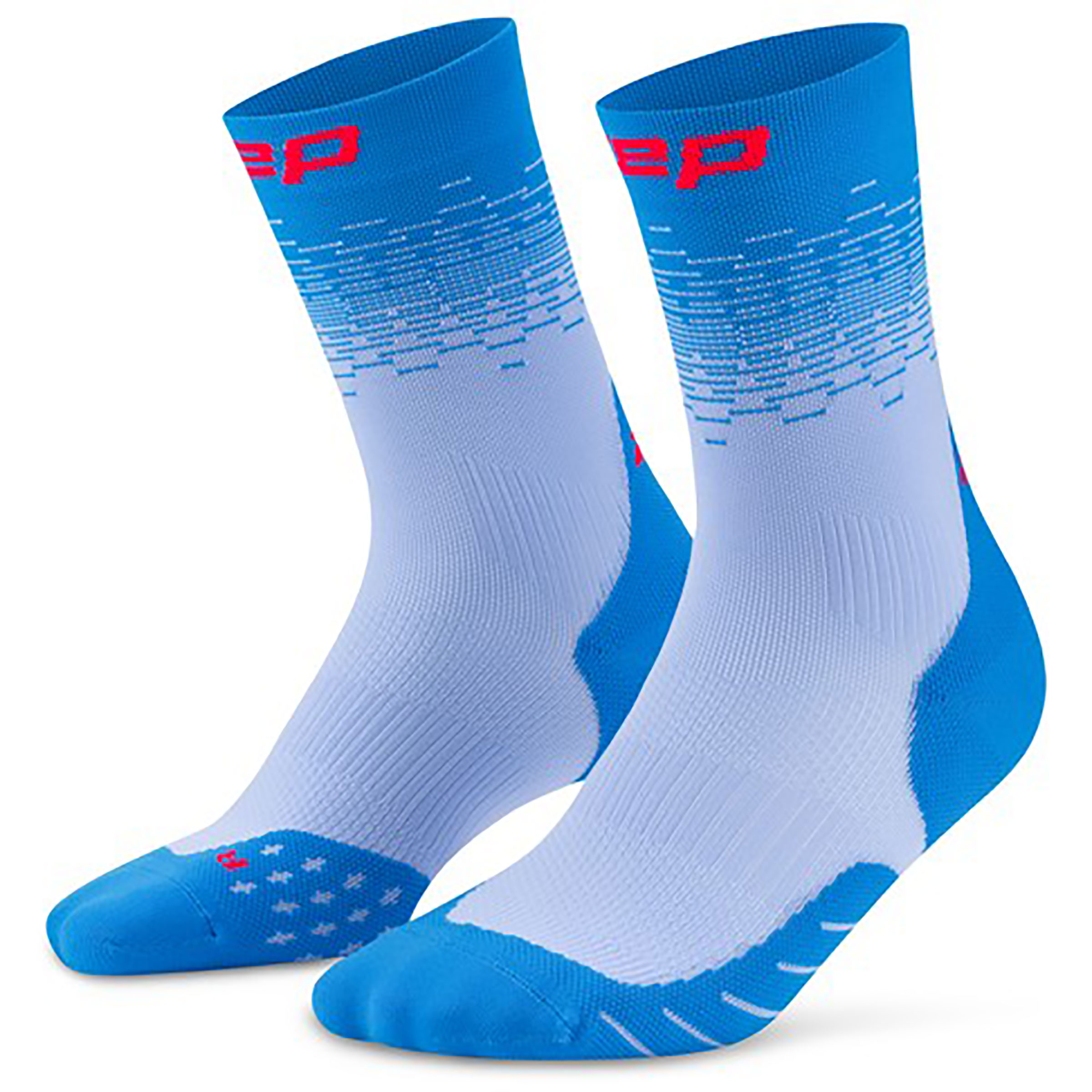 CEP Run Edt. Fade Damen Laufsocken blau Größe 34 Laufen | Trailrunning Widerstandsfähig