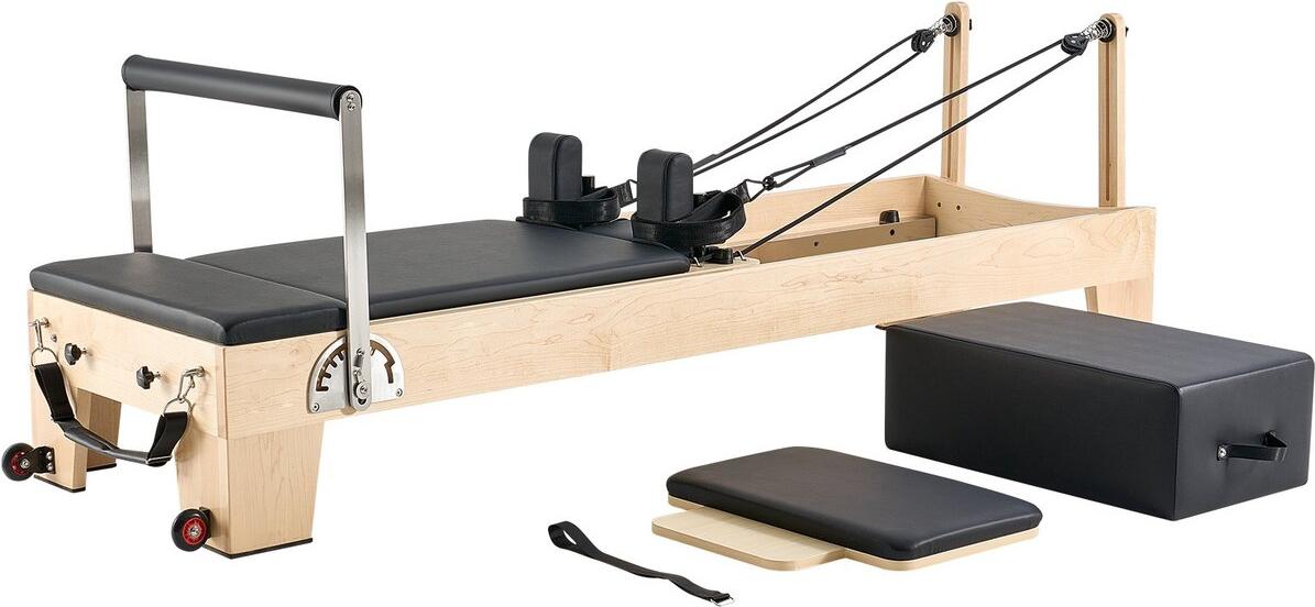 Pilates Reformer Holz-Pilatesgerät Heimfitnessgerät