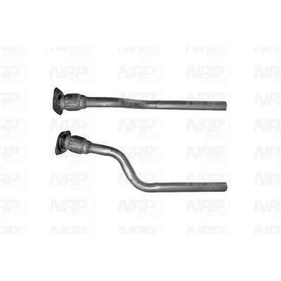 Nap Carparts Abgasrohr [Hersteller-Nr. CAC10253] für Renault