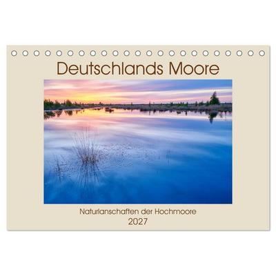 Deutschlands Moore (Tischkalender 2027 DIN A5 quer), CALVENDO Monatskalender
