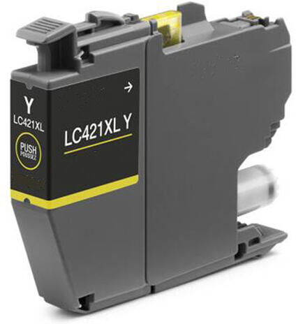 4PAPER Brother LC421XL Amarelo Compatível